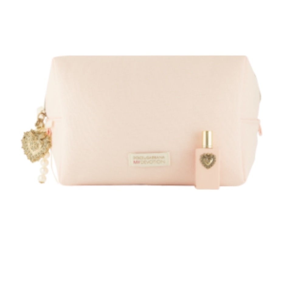 Dolce & Gabbana Soft Pink Cosmetic Bag